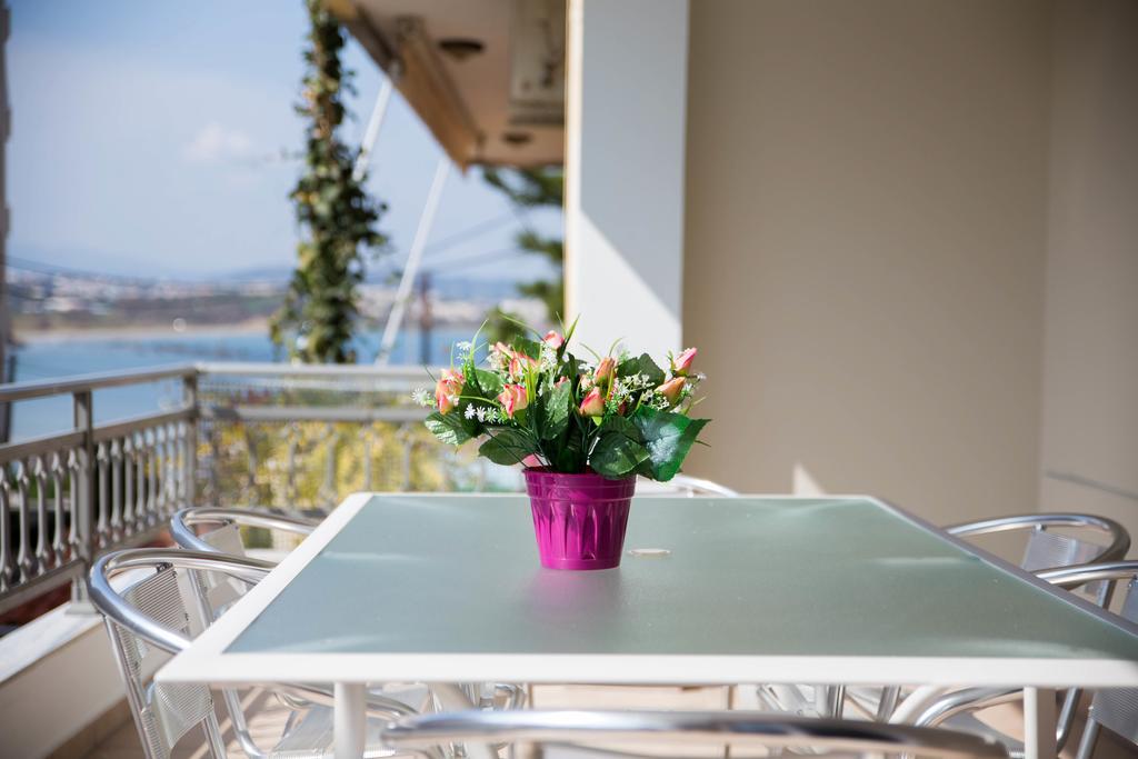 Chania Sea View Apartment With Free Private Parking Exteriér fotografie